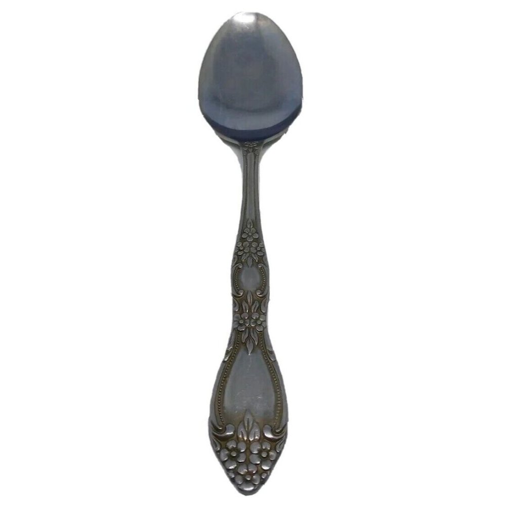 Oneida WMA Rogers Huntington Stainless Solid Serving Spoon